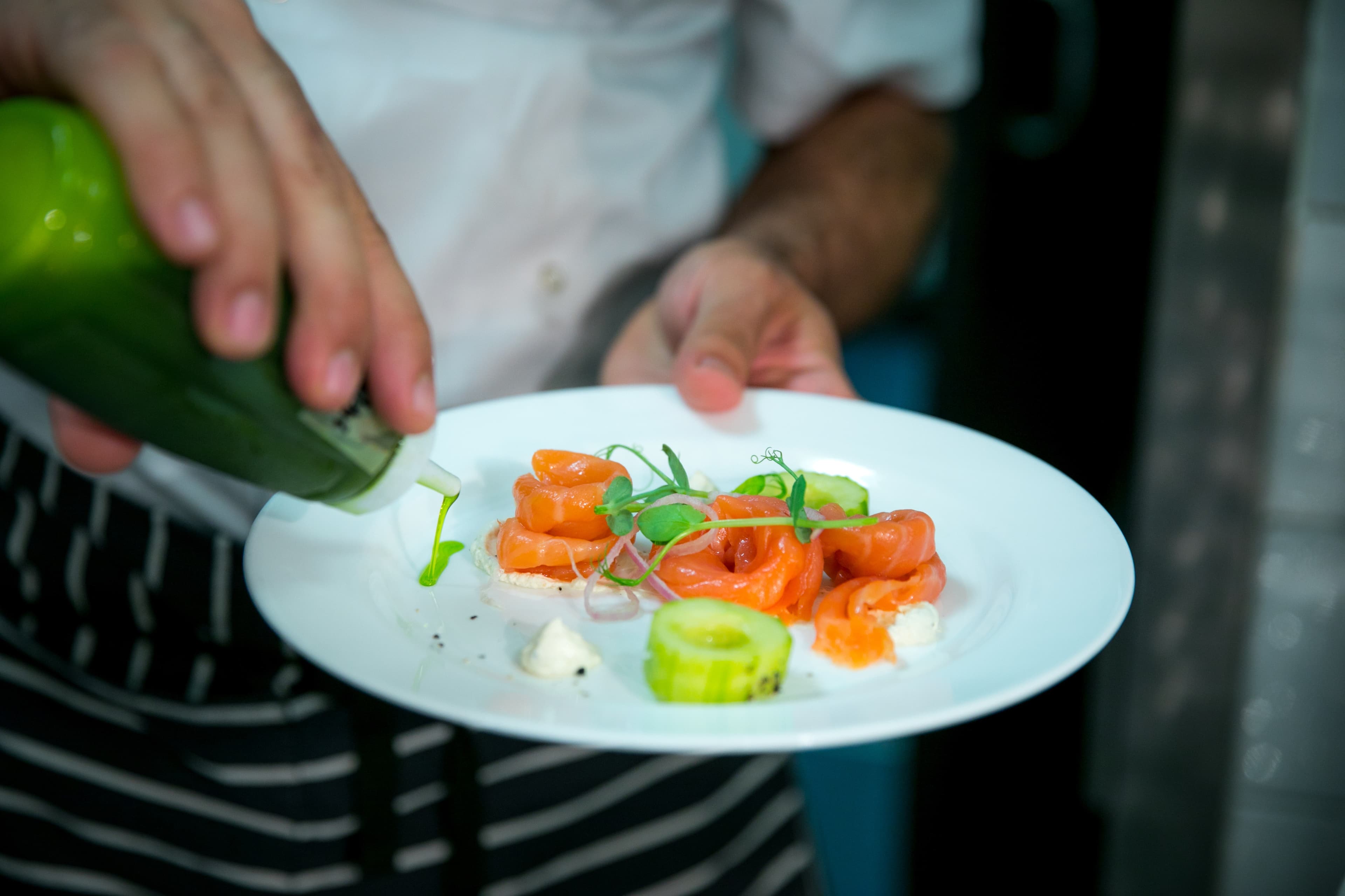 Corporate event setup